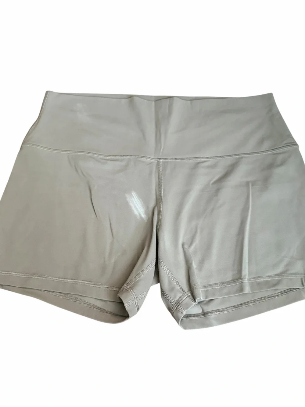 lululemon athletica High-Rise Bike Shorts — Light Taupe